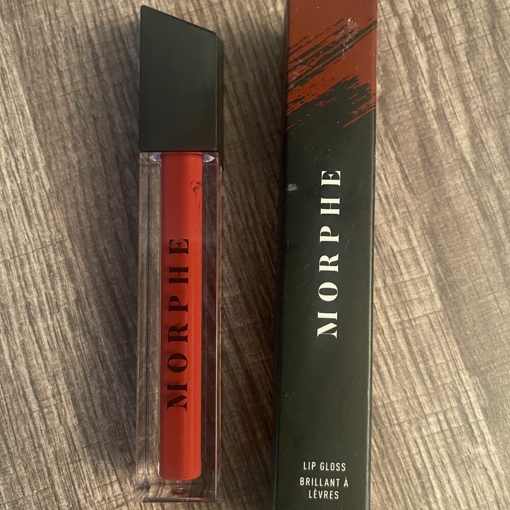 MORPHE - Sheer shimmers Lip Gloss- "SCENESTEALER" - Full Size - New In Box